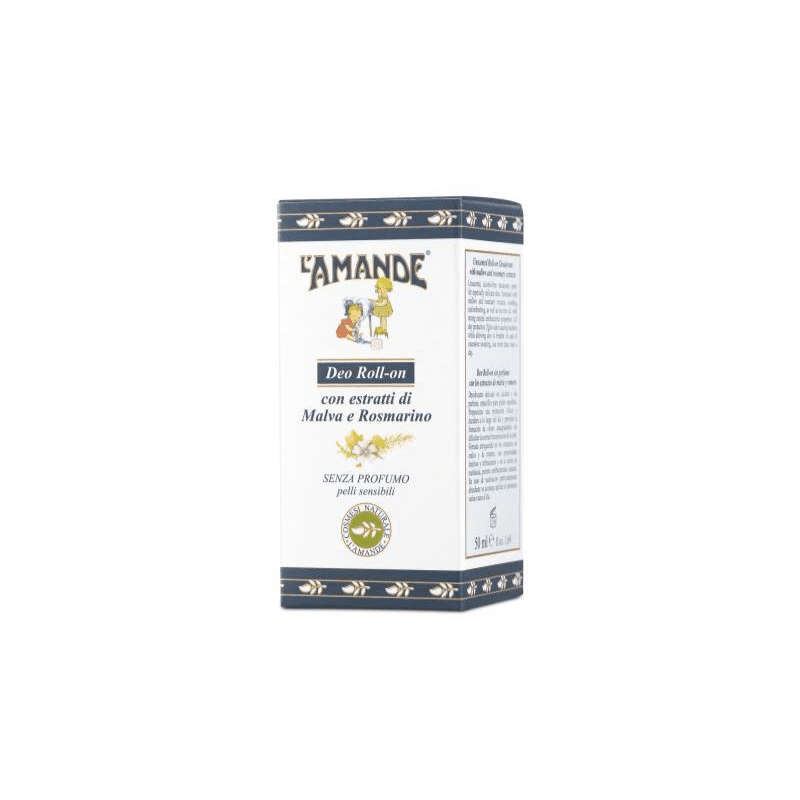 L'amande Deo roll-on malva e rosmarino Vendita Calda