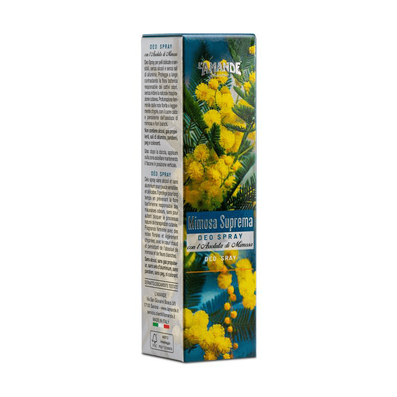 L'amande Deo spray Mimosa suprema Sconto di tempo limitato