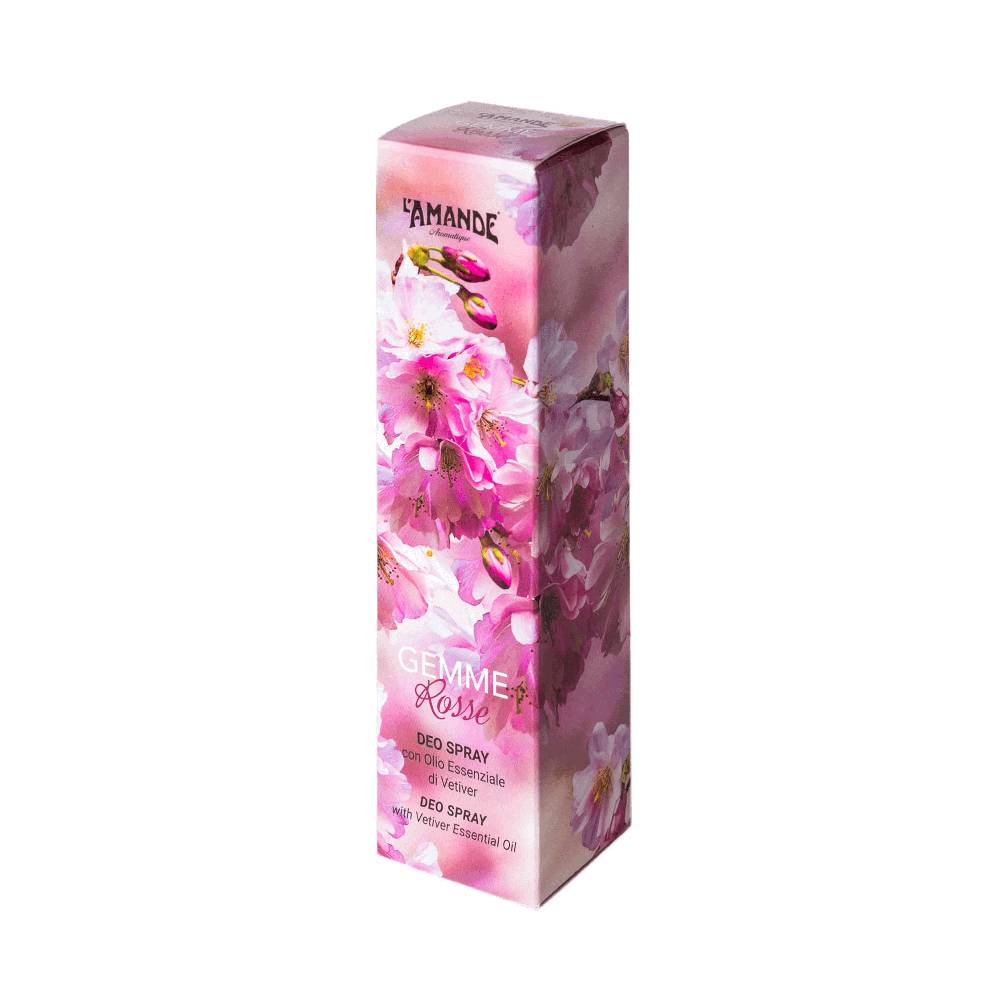 L'amande Deo spray Gemme rosse Grande vendita
