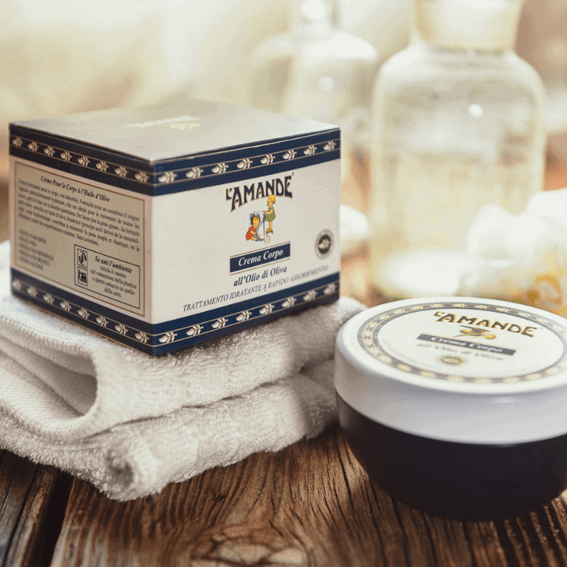 L'amande Crema corpo all’olio d’oliva Offerta Pasqua