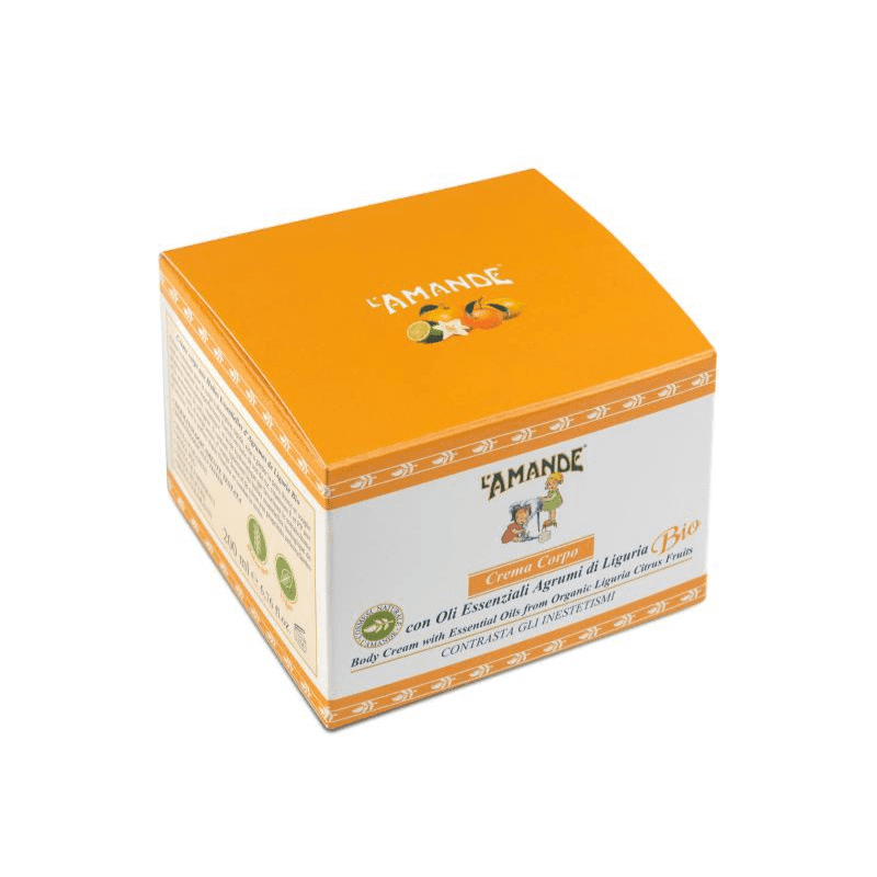 L'amande Crema corpo Agrumi di Liguria Offerta Giorno del Papà