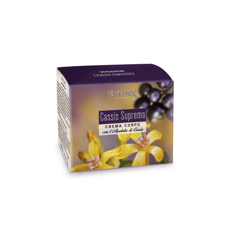 L'amande Crema corpo Cassis supremo Offerte stagionali