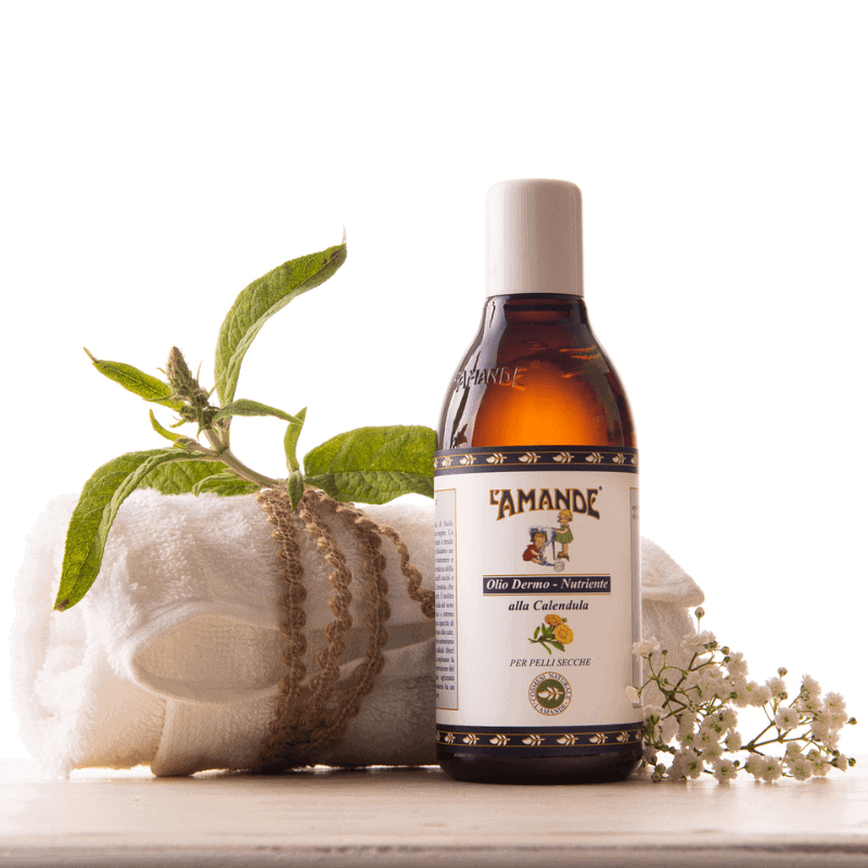 L'amande Olio dermonutriente alla calendula Trasporto libero internazionale