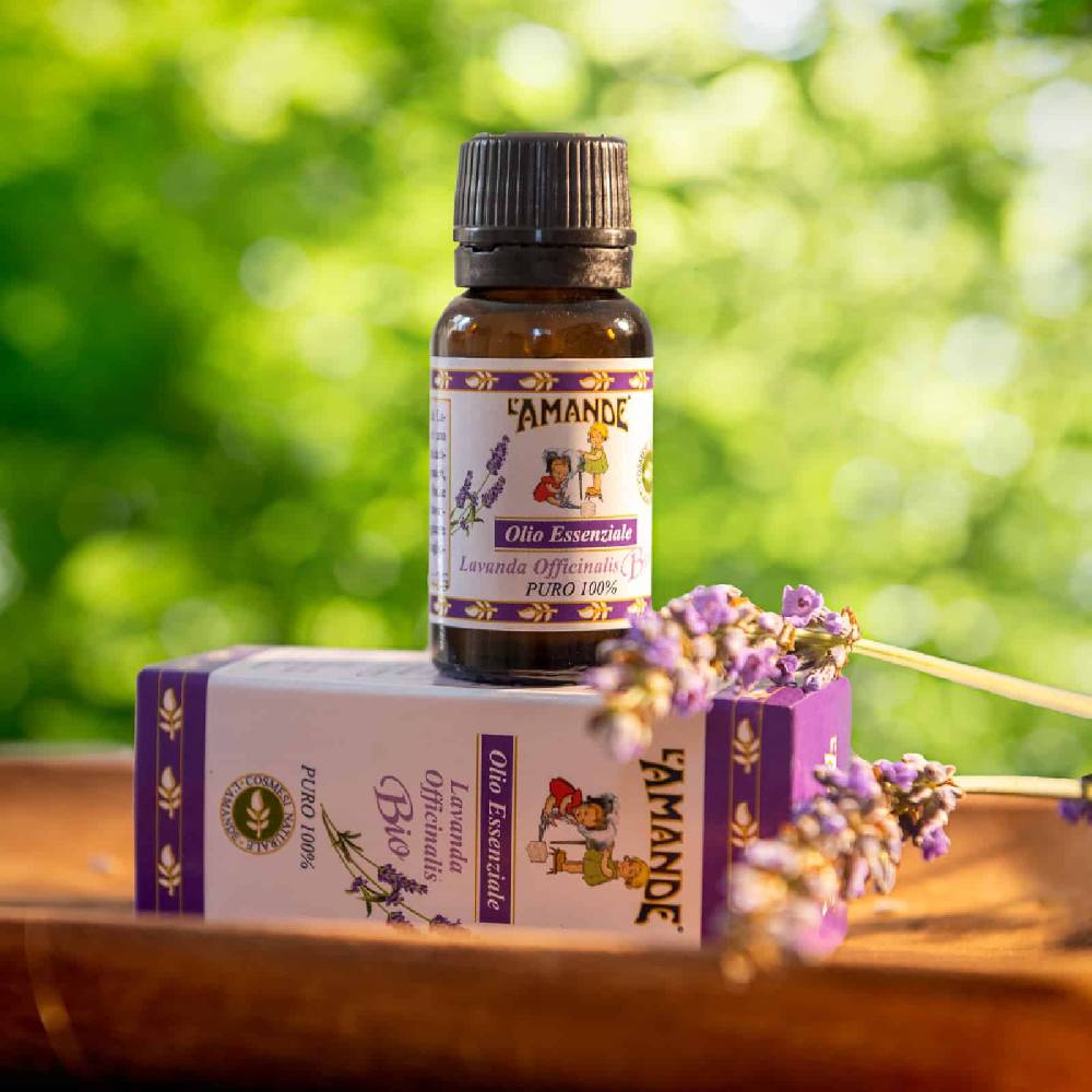 L'amande Olio essenziale Lavanda officinalis del Piemonte bio Sconti questo mese