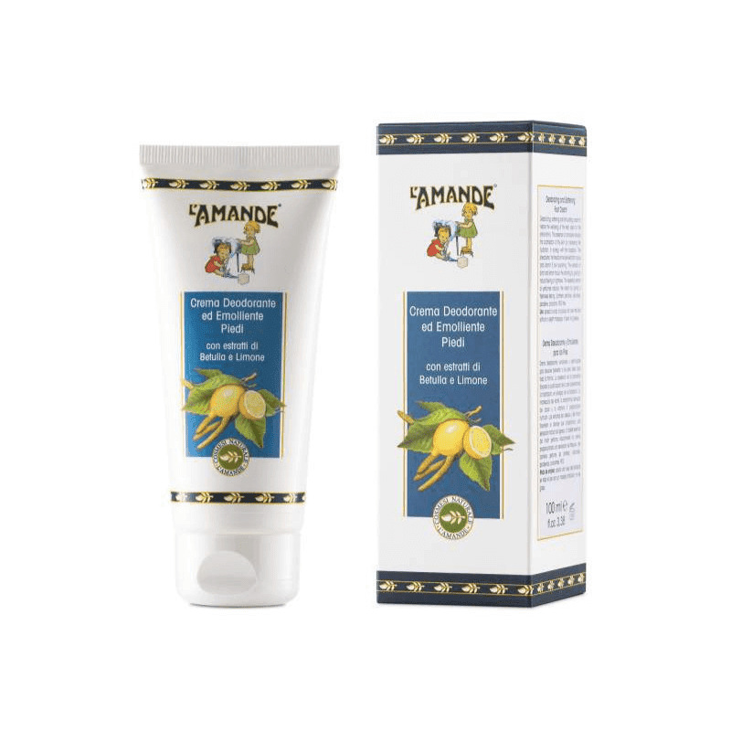 L'amande Crema deodorante emolliente piedi Nuovo
