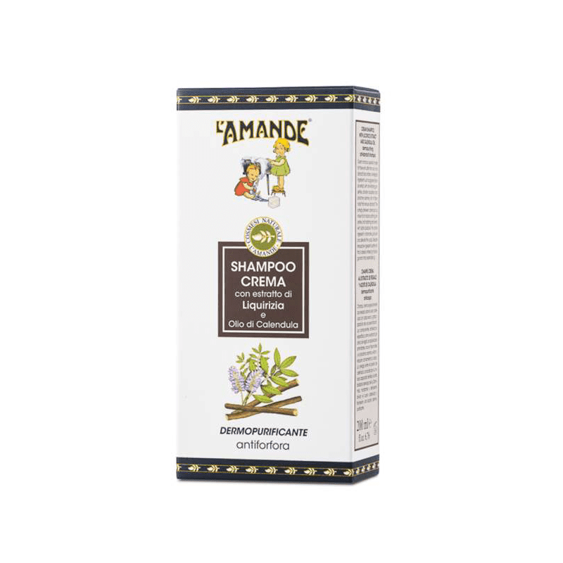 L'amande Shampoo crema antiforfora alla liquirizia Sconto