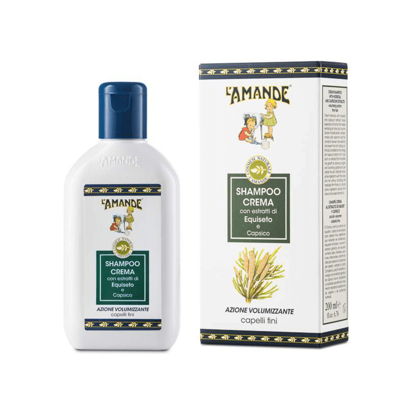 L'amande Shampoo crema per capelli fini all'equiseto In Vendita