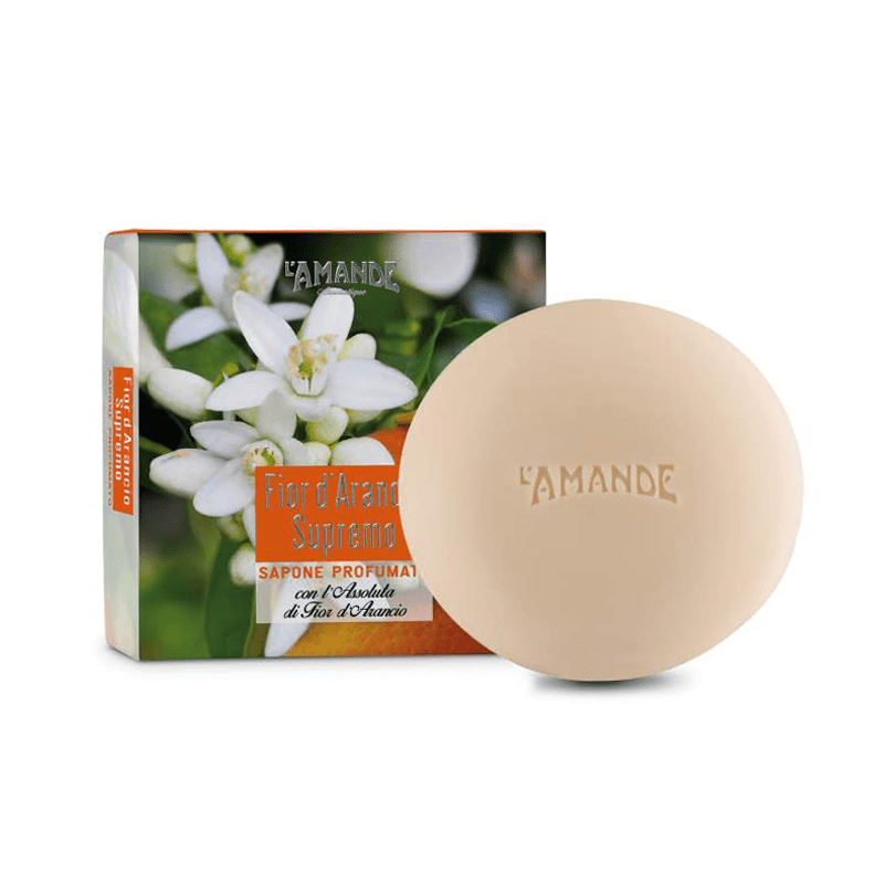L'amande Sapone profumato Fior d'arancio supremo Rilascio limitato