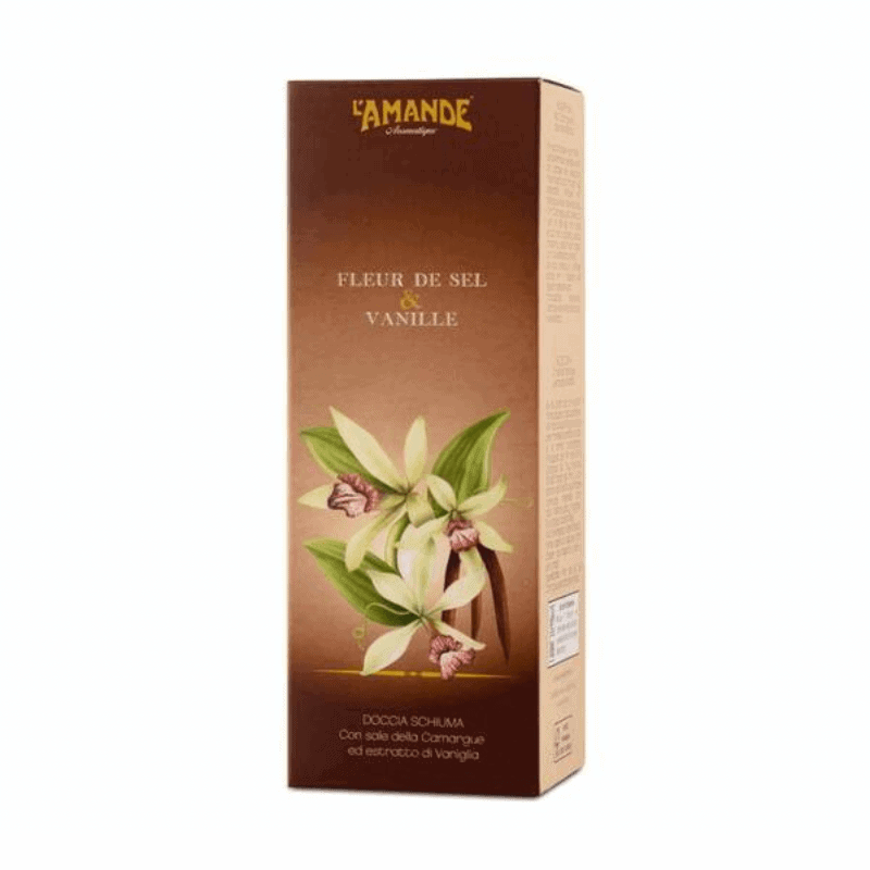 L'amande Doccia schiuma Fleur de Sel & Vanille Offerta speciale della fabbrica
