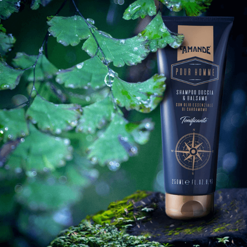 L'amande Shampoo doccia e balsamo Pour Homme Offerta esclusiva