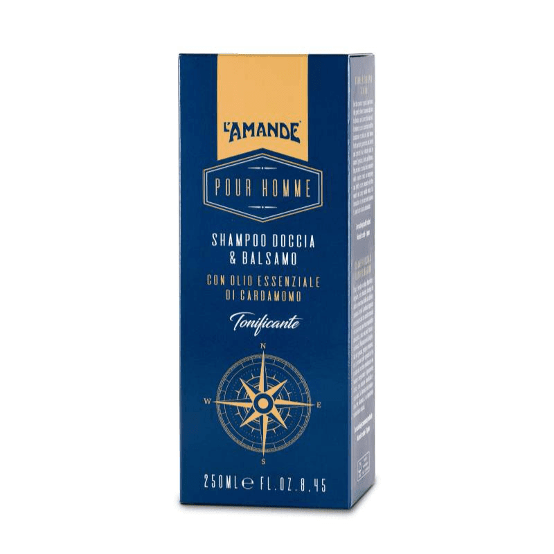 L'amande Shampoo doccia e balsamo Pour Homme Offerta esclusiva
