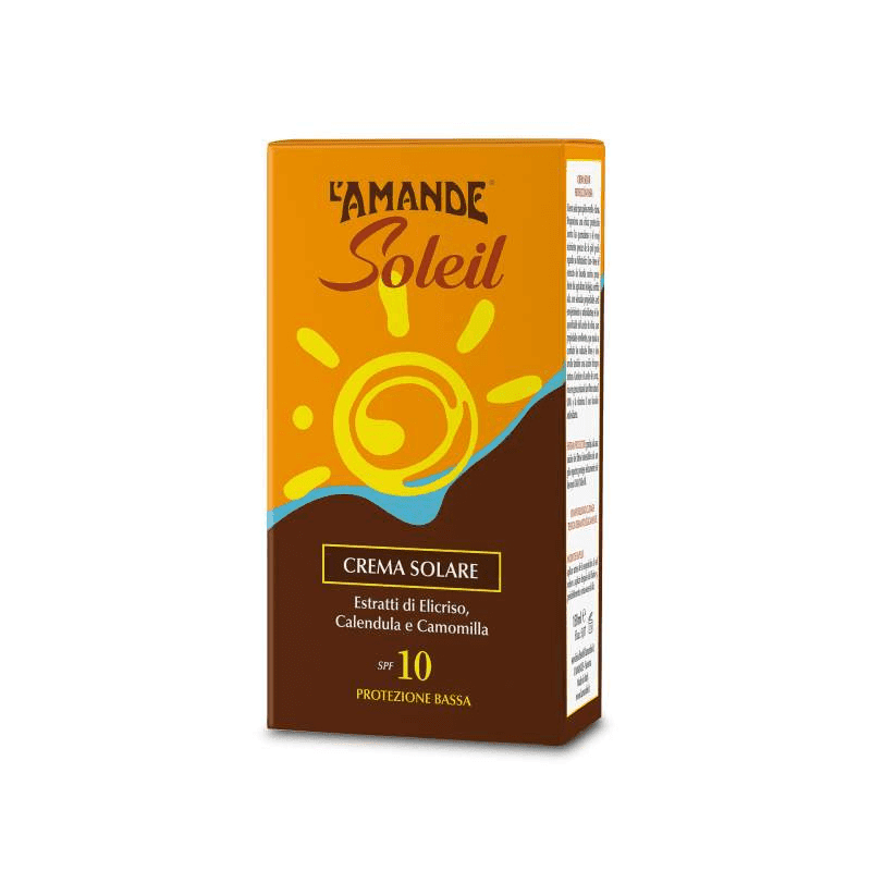 L'amande Crema solare protezione bassa SPF 10 Soleil Ultimi tre giorni