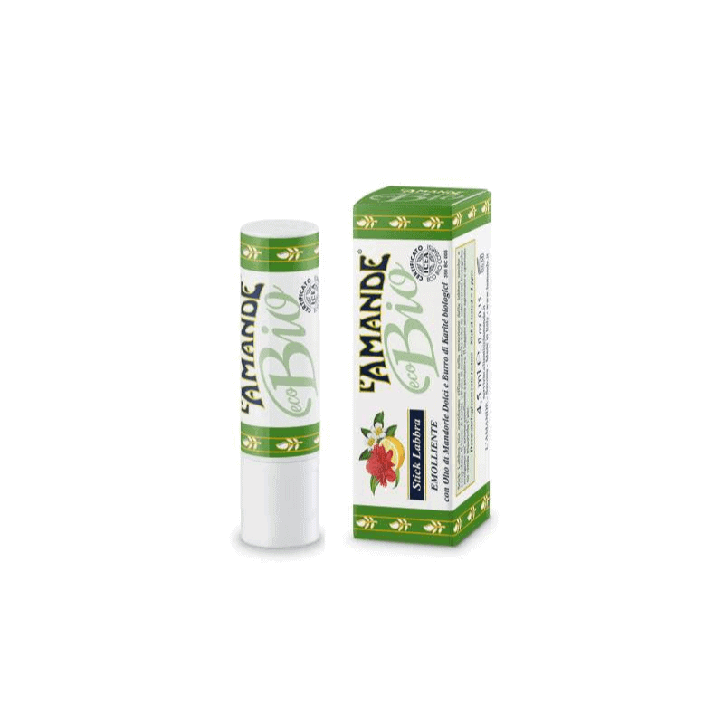 L'amande Stick labbra emolliente Eco bio Only for today