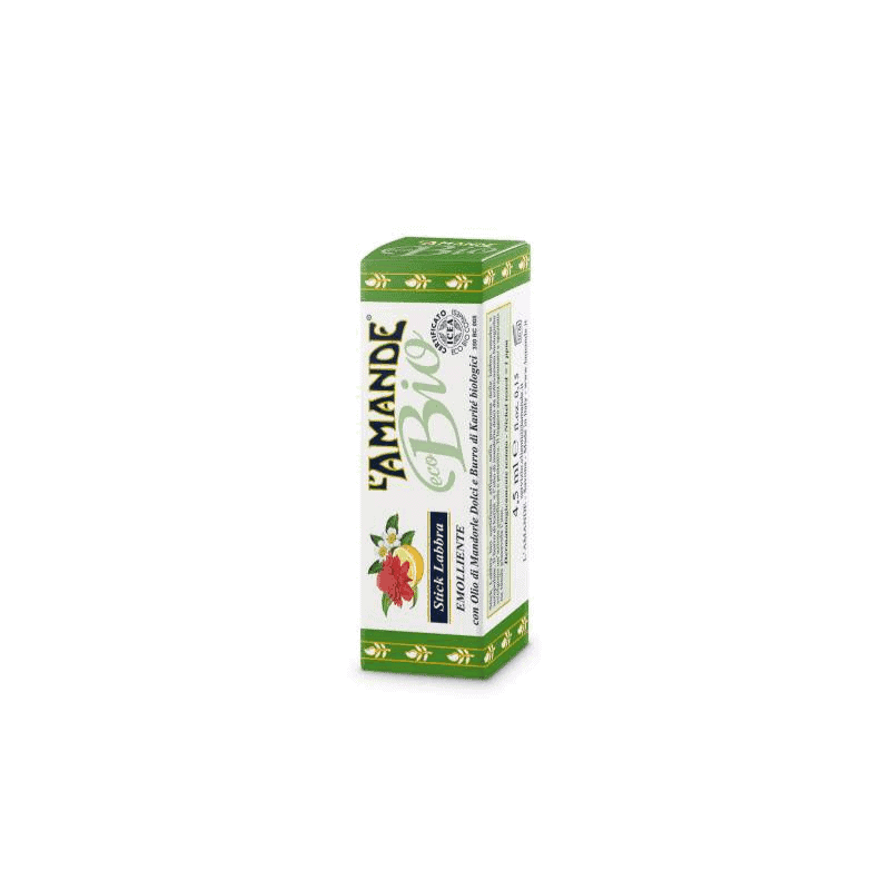 L'amande Stick labbra emolliente Eco bio Only for today