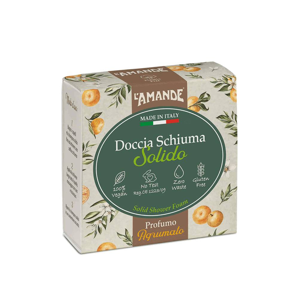 L'amande Doccia schiuma solido Discount Store per i nuovi prodotti