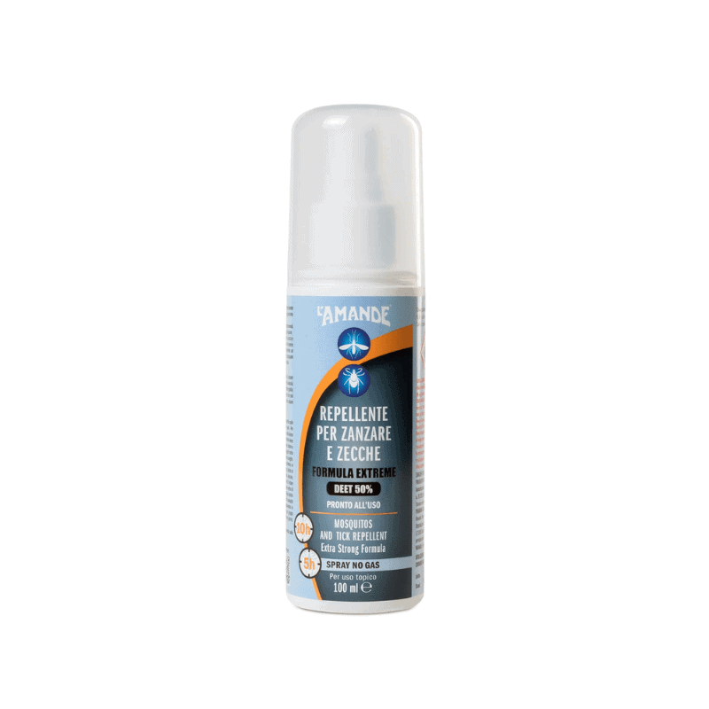 L'amande Repellente zanzare e zecche extreme 10h Italy