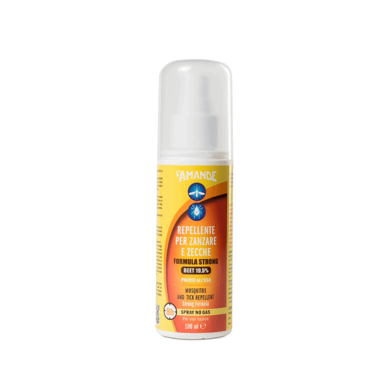 L'amande Repellente zanzare e zecche strong 8h Italia