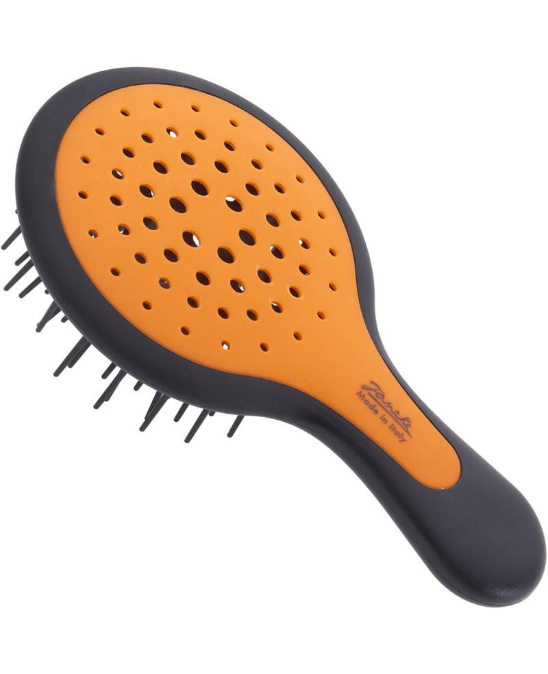 Janeke Mini Superbrush Arancio Fluo e manico Nero - 71SP220NER OFL Fino Al -60%
