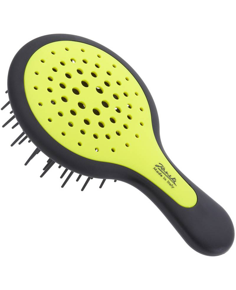 Janeke Mini Superbrush Giallo Fluo e manico Nero - 71SP220NER YFL Shopping Online