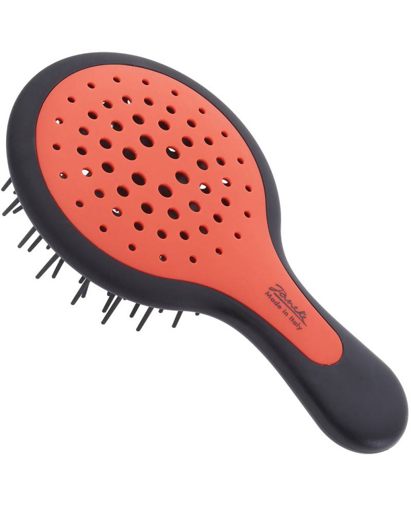 Janeke Mini Superbrush Rosa Fluo e manico Nero - 71SP220NER PFL Prezzo Ridotto