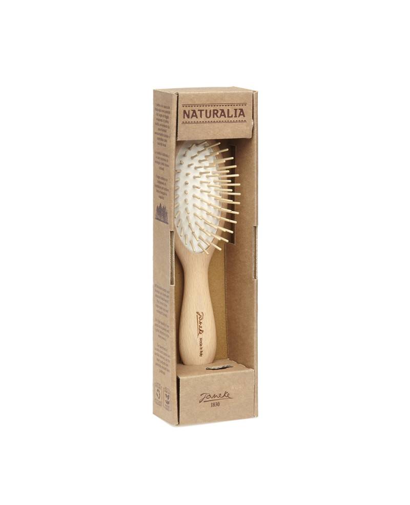 Janeke Spazzola grande, ovale in legno di faggio - cod. SP65N Sconto
