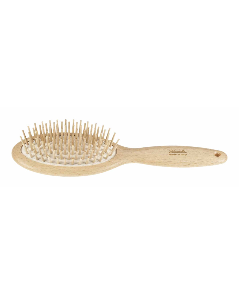 Janeke Spazzola grande, ovale in legno di faggio - cod. SP65N Sconto