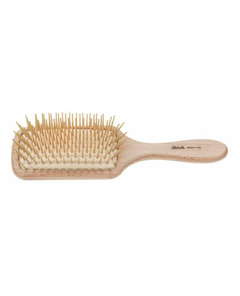 Janeke Spazzola rettangolare in legno di faggio 18x6 cm- cod. SP95N Economico