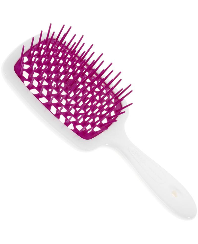 Janeke Spazzola Superbrush colore Bianco e Fuxia – SP226BIA FUX Negozio online di fabbrica