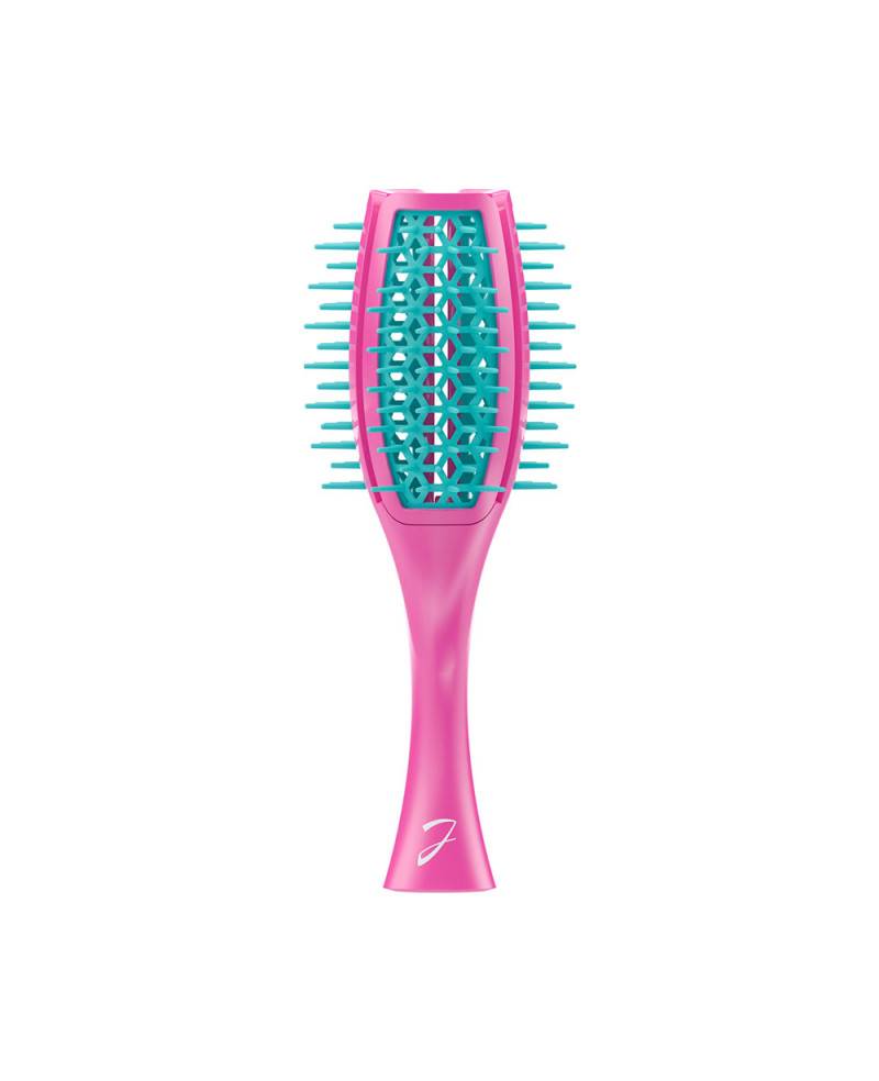 Janeke Spazzola Tulip ventilata, più volume nei capelli, bicolore fucsia e turchese – cod. SP503 FT Cyber Monday