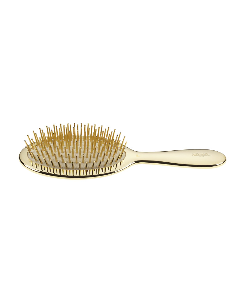 Janeke Spazzola dorata pneumatica con picchi dorati -  cod. AUSP22 G Offerte esclusive