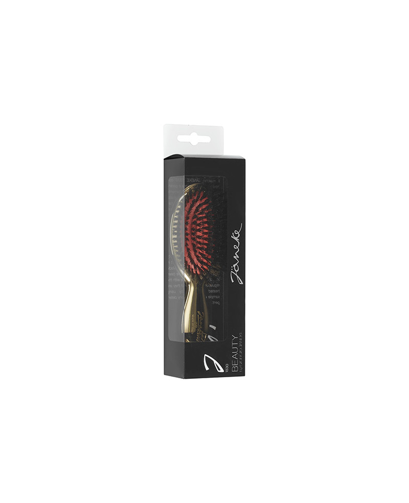 Janeke Spazzola baby, dorata, con setole e rinforzo nylon - cod. AUSP24M Grandi sconti
