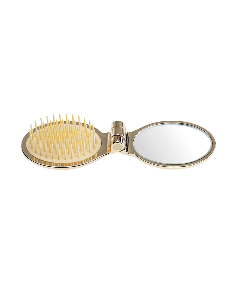 Janeke Spazzola pieghevole, dorata con specchio 70x50 - cod. AUSP03 Nuovi prodotti