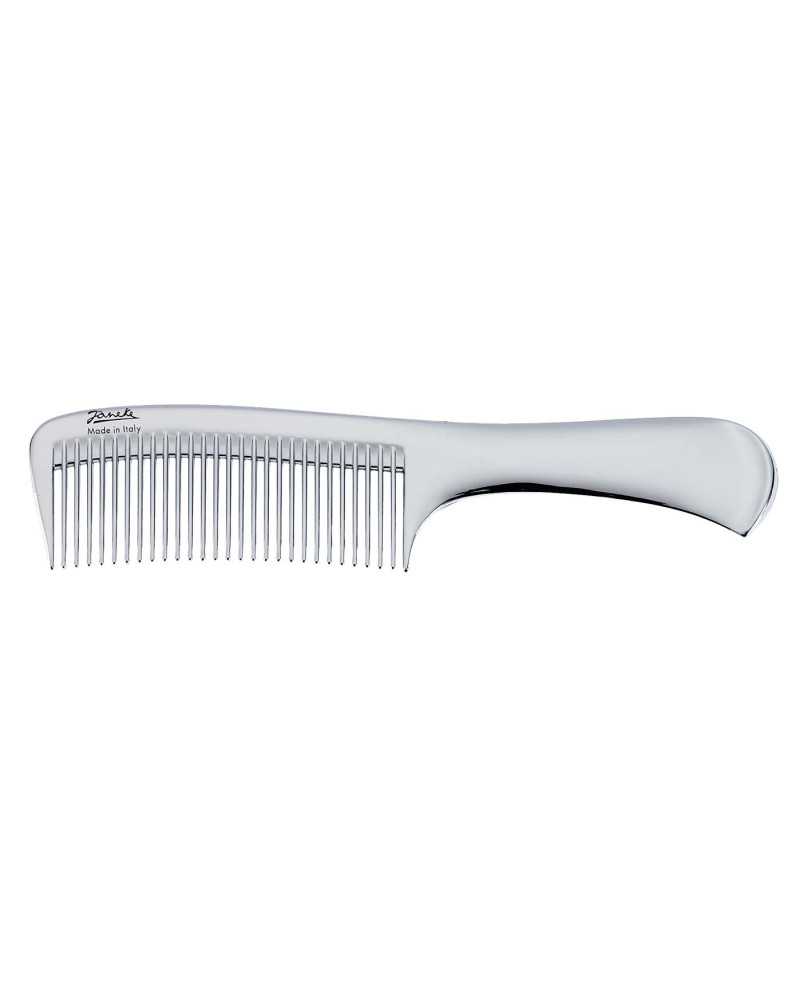 Janeke Pettine rado con manico, colore argento - cod. CR825 Fino Al -60%