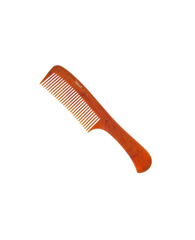 Janeke Pettine con manico tiratinture 22x4,5 cm imitazione tartaruga - Cod. 78825 Prezzo Ridotto