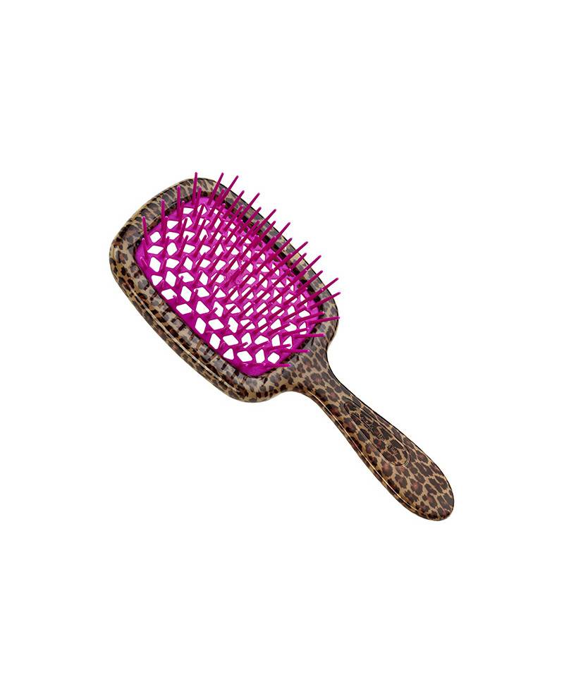 Janeke Scatola Regalo con Spazzola Superbrush maculata con cuscino fuchsia - Cod. SCA25 Liquidazione