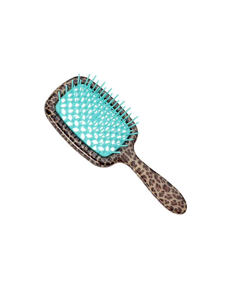 Janeke Scatola Regalo con Spazzola Superbrush maculata con cuscino turchese - Cod. SCA24 Comprane uno, ottenene uno gratis