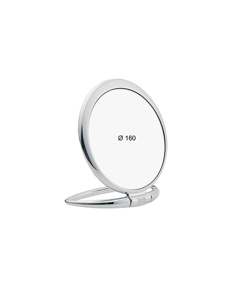 Janeke Specchio da tavolo argento, con ingrandimento x3, diametro 17 cm - cod. CR443.3 Solo un giorno rimasto