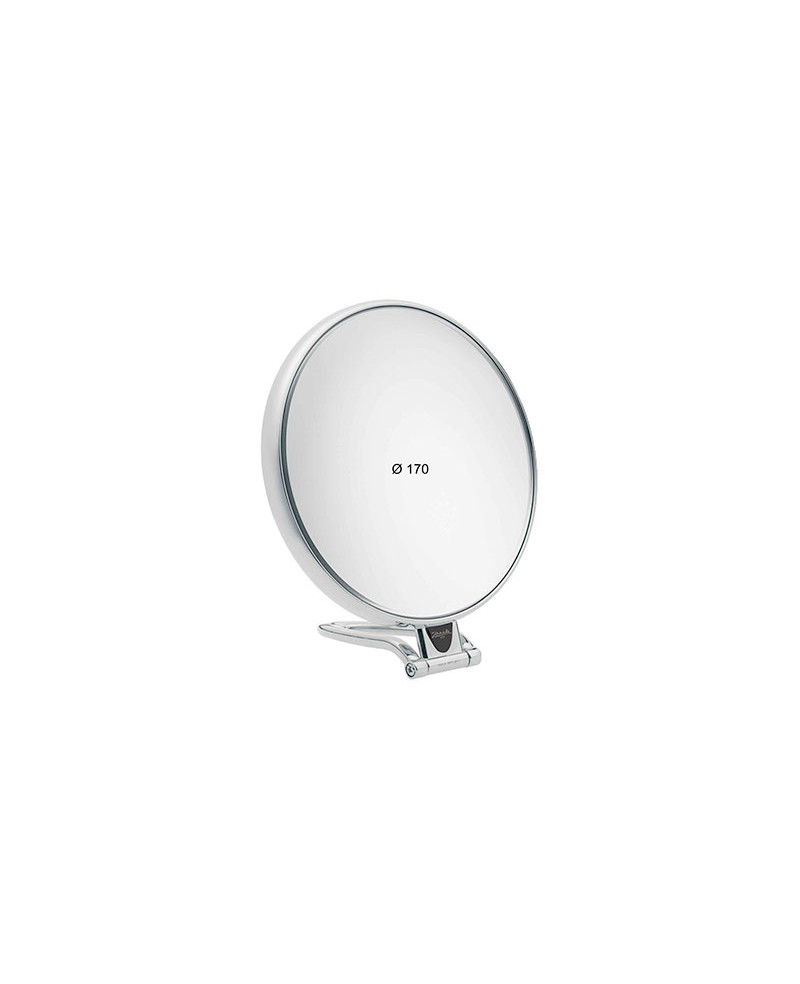 Janeke Specchio da tavolo argento, ingrandimento x3, diametro 17 cm - cod. CR447.3 Super sconto