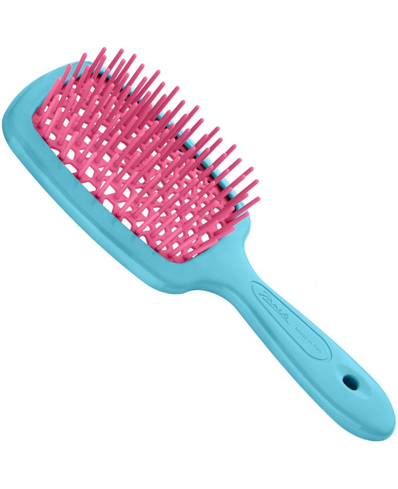 Janeke Spazzola Superbrush Small Turchese e Rosa – Cod. 86SP234 AR Prezzo di fabbrica