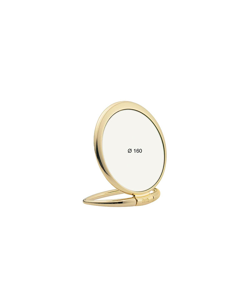 Janeke Specchio da tavolo oro, con ingrandimento x3, diametro 17 cm - cod. AU443.3 Promozione temporanea