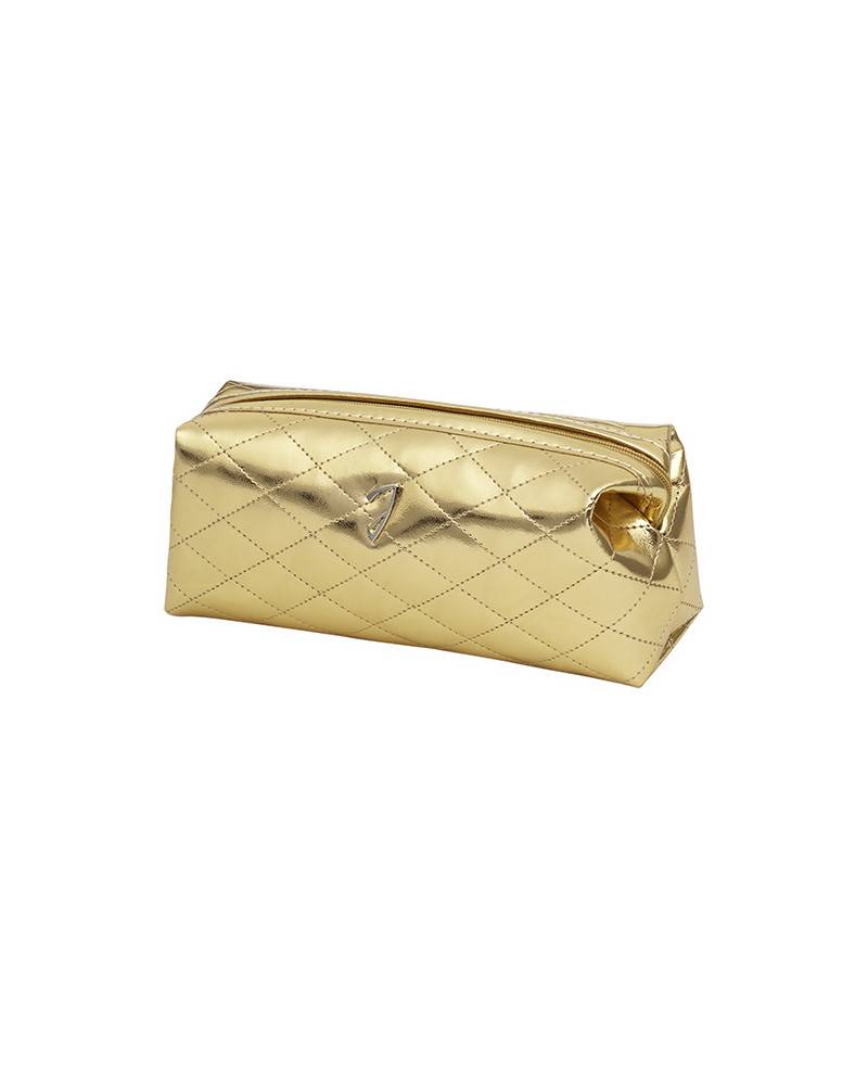 Janeke Portatrucchi tombolino trapuntato oro cm 20x9x6 - Cod. A1929VT Trasporto libero internazionale