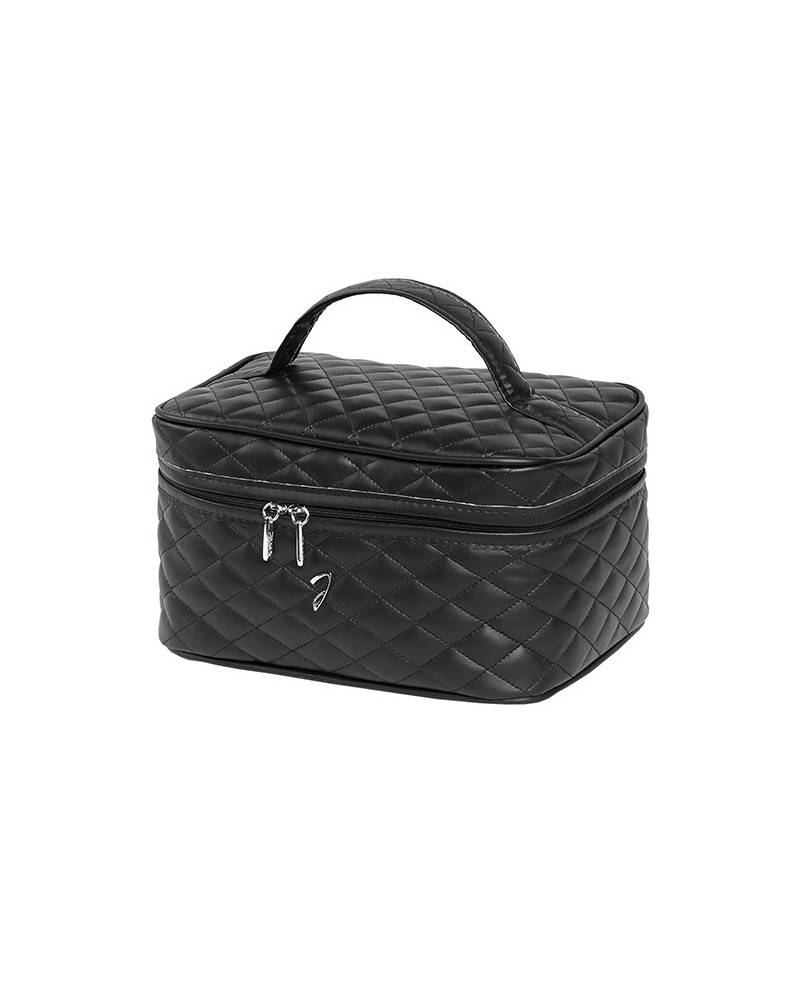 Janeke Beauty da viaggio trapuntato medio, nero - cod. A6152VT NER Duty-free