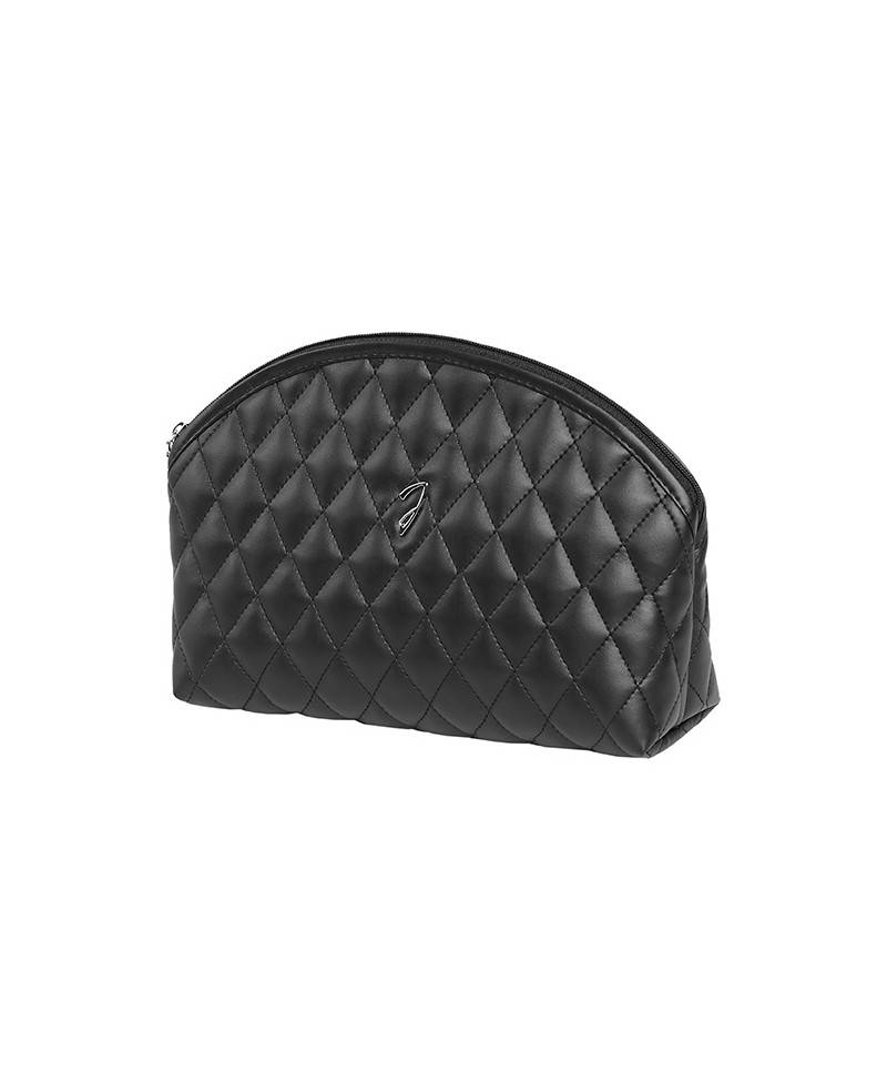 Janeke Astuccio trapuntato grande, cm 23,5x16x7,5 cm nero - cod. A6112VT NER Italy