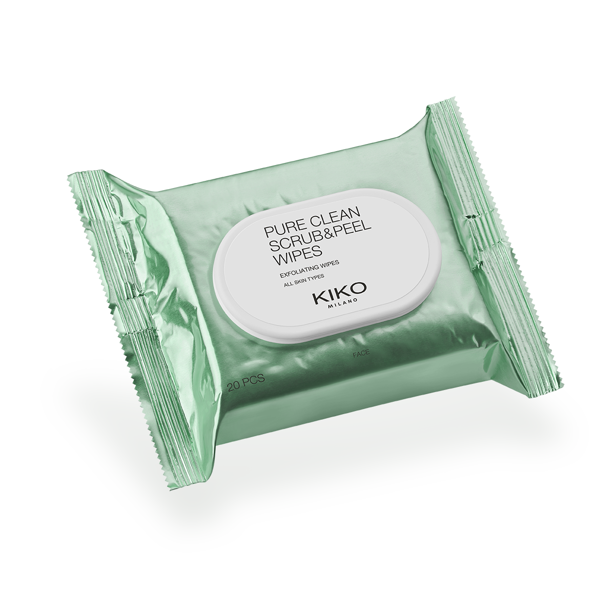 Kiko Milano new pure clean scrub&peel wipes Nuova