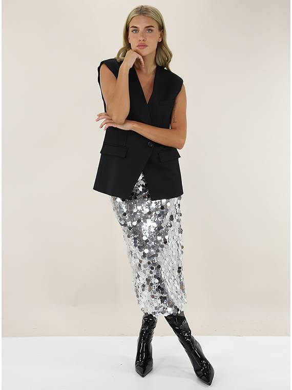 SEMICOUTURE Gilet Sostegno trimestrale