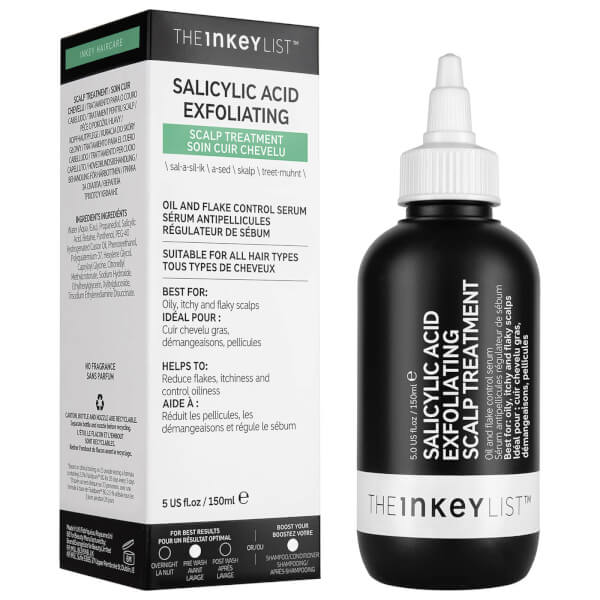 The INKEY List The INKEY List Acido salicilico Trattamento esfoliante del cuoio capelluto 150ml Offerte esclusive