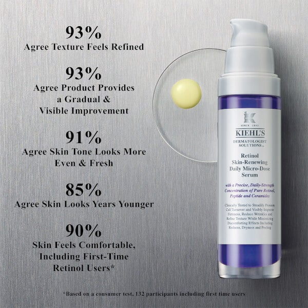 Kiehlu0027s Since 1851 Kiehl's Retinol Skin-Renewing Daily Micro-Dose Serum (Various Sizes) Sconti questo mese