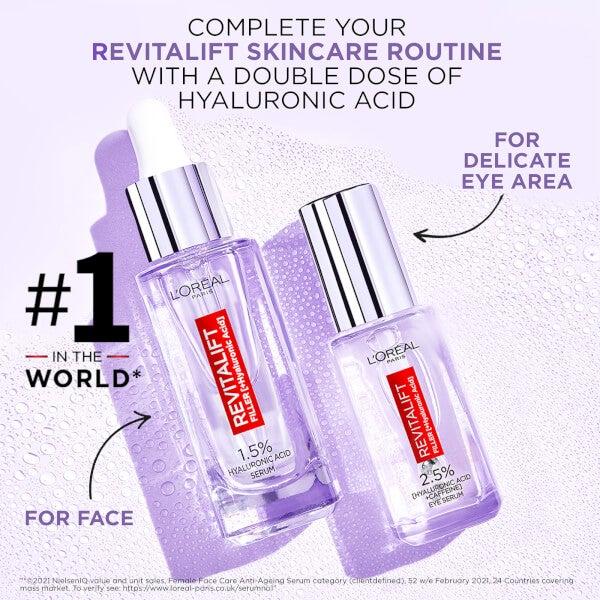 Lu0027Oréal Paris L'Oréal Paris 2.5% Hyaluronic Acid Eye Serum 20ml Italy