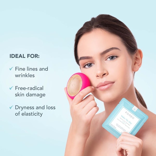 FOREO FOREO Make My Day UFO/UFO Mini Anti-Pollution and so Hydrating Face Mask (7 Pack) Spedizione Gratuita