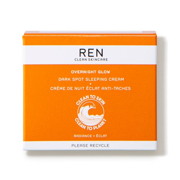 REN Clean Skincare REN Overnight Glow Dark Spot Sleeping Cream 50ml Nuova